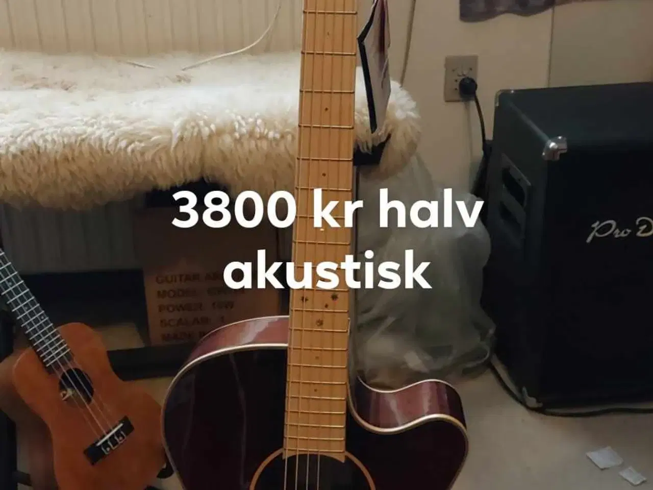 Billede 1 - Halvakustisk, Tanglewood guitar