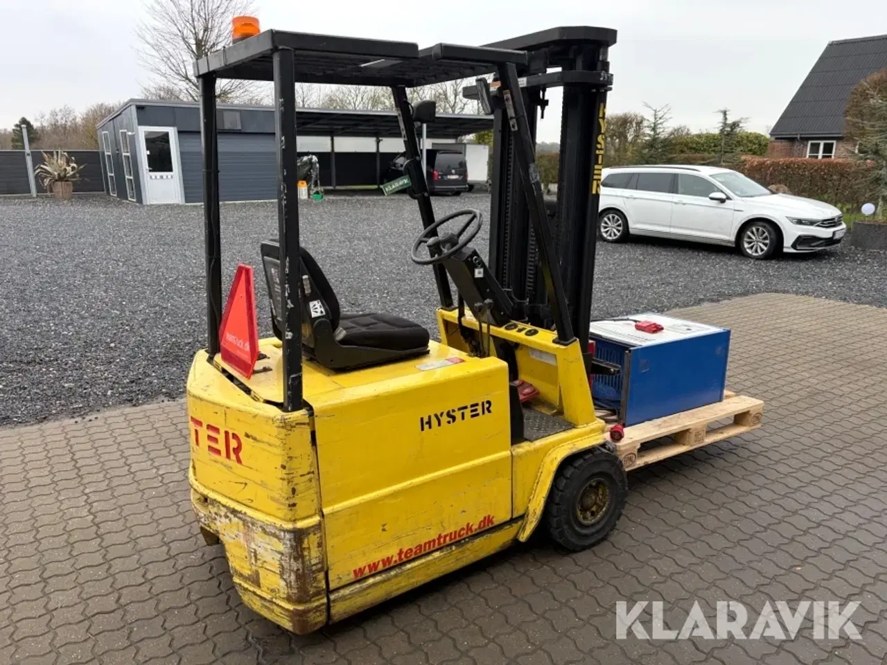 Billede 3 - El-Truck Hyster AL.00XL 1500kg