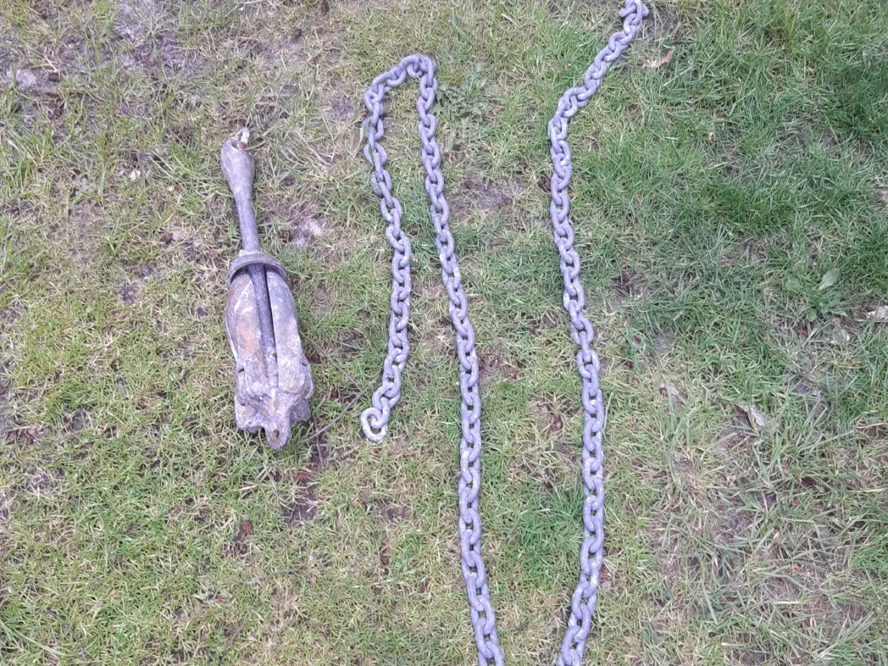 Billede 1 - 8 kg anker m kæde