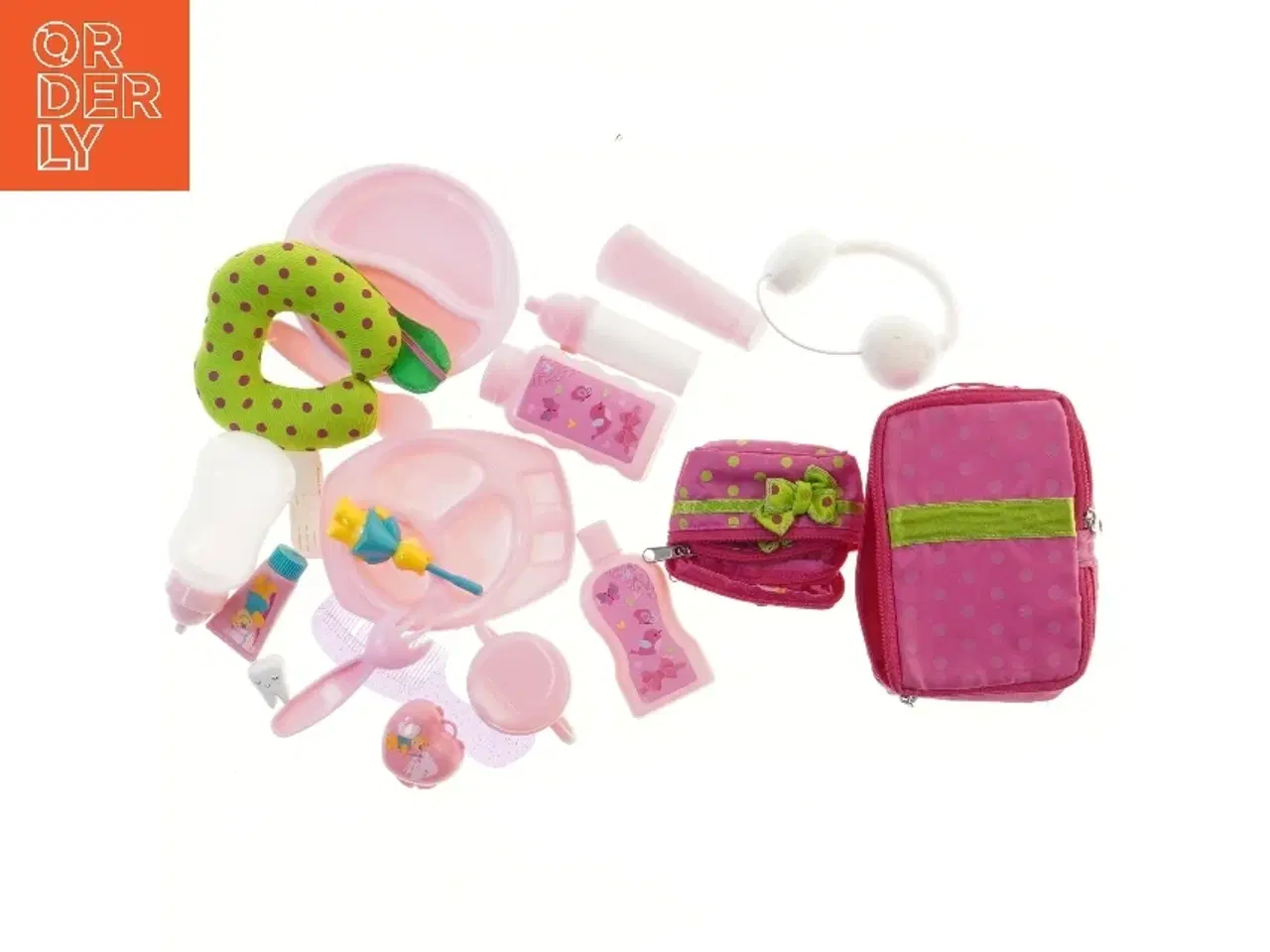 Billede 1 - Dukkepleje sæt (str. 3-16 cm)