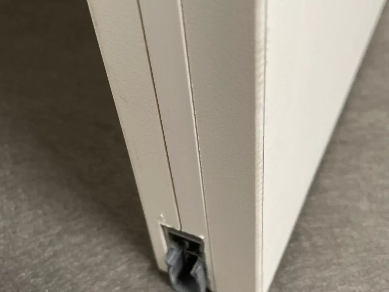 Billede 3 - Nordicdoor brand- og lyddør bd30 db30, 824x40x2052mm, højrehængt, hvid