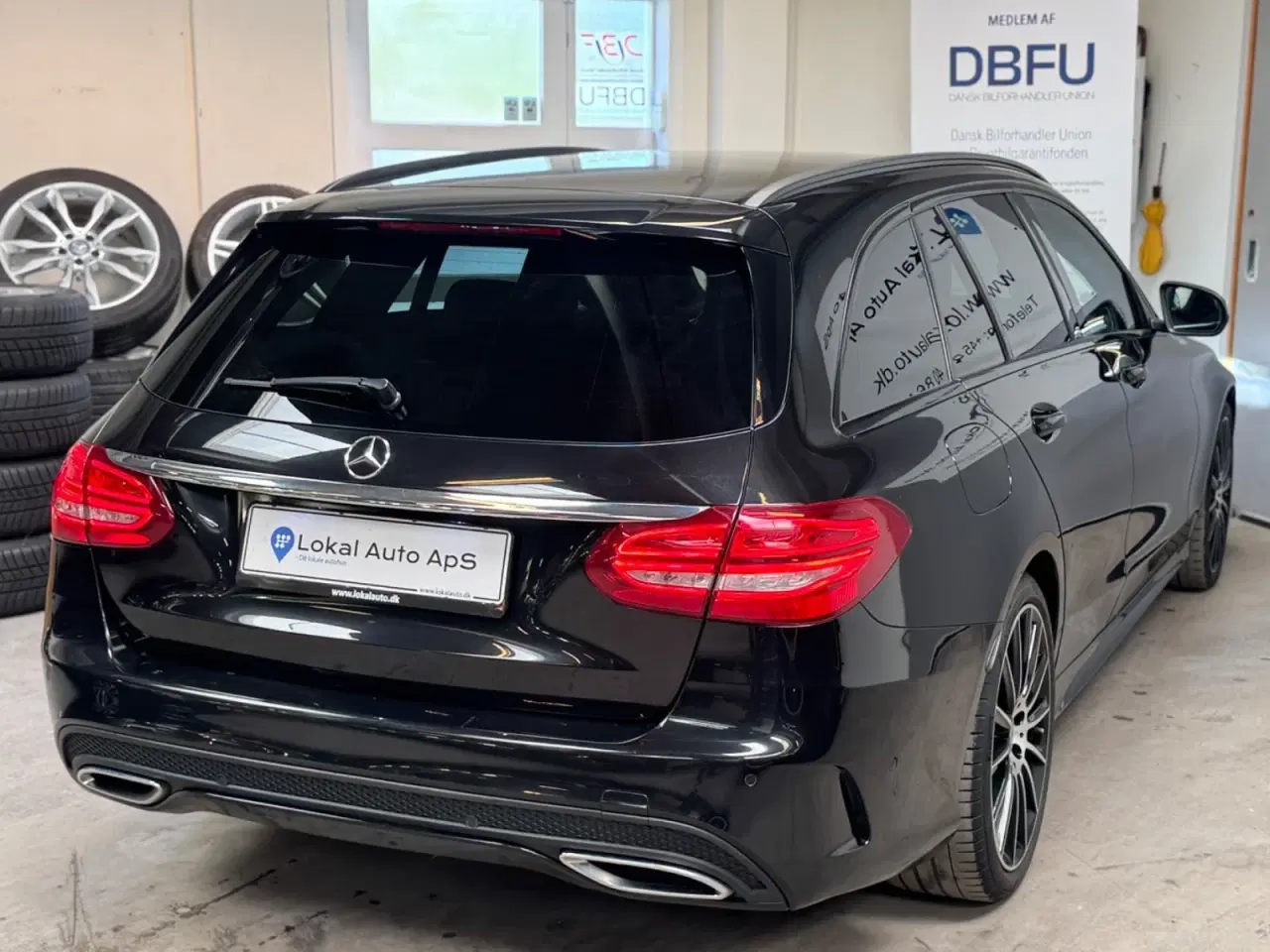 Billede 7 - Mercedes C220 d 2,2 AMG Line stc. aut.