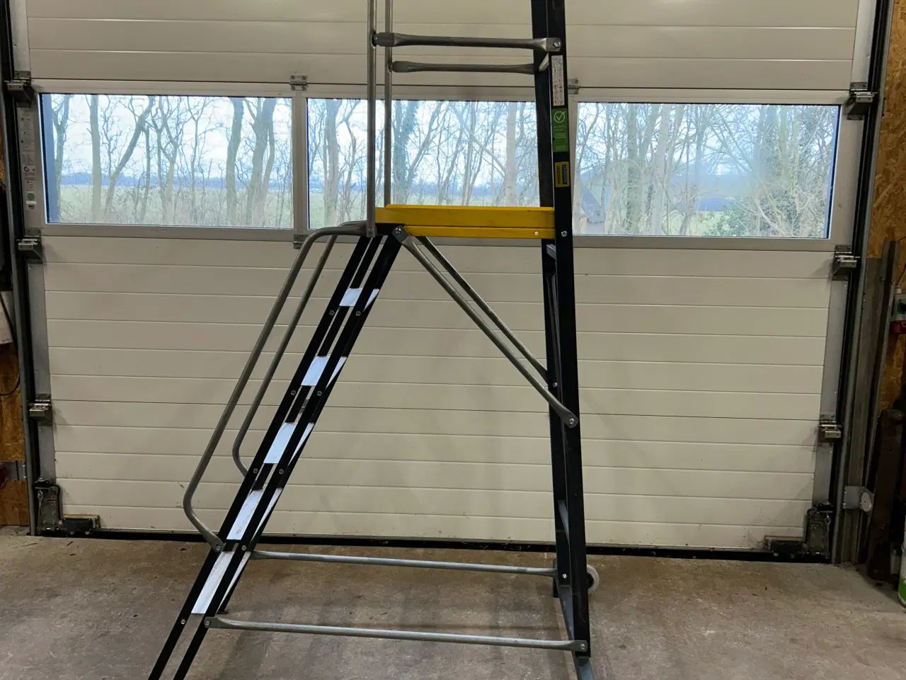 Billede 3 - Arbejdsplatform  ,rulle stillads,stige 