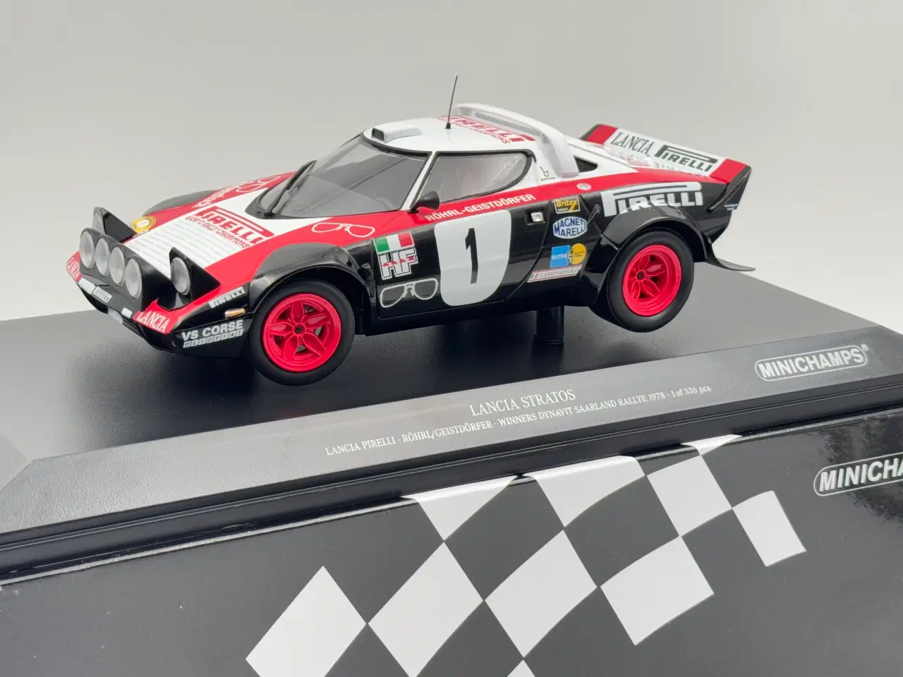 Billede 2 - 1978 Lancia Stratos HF #1 Rallye MINICHAMPS - 1:18
