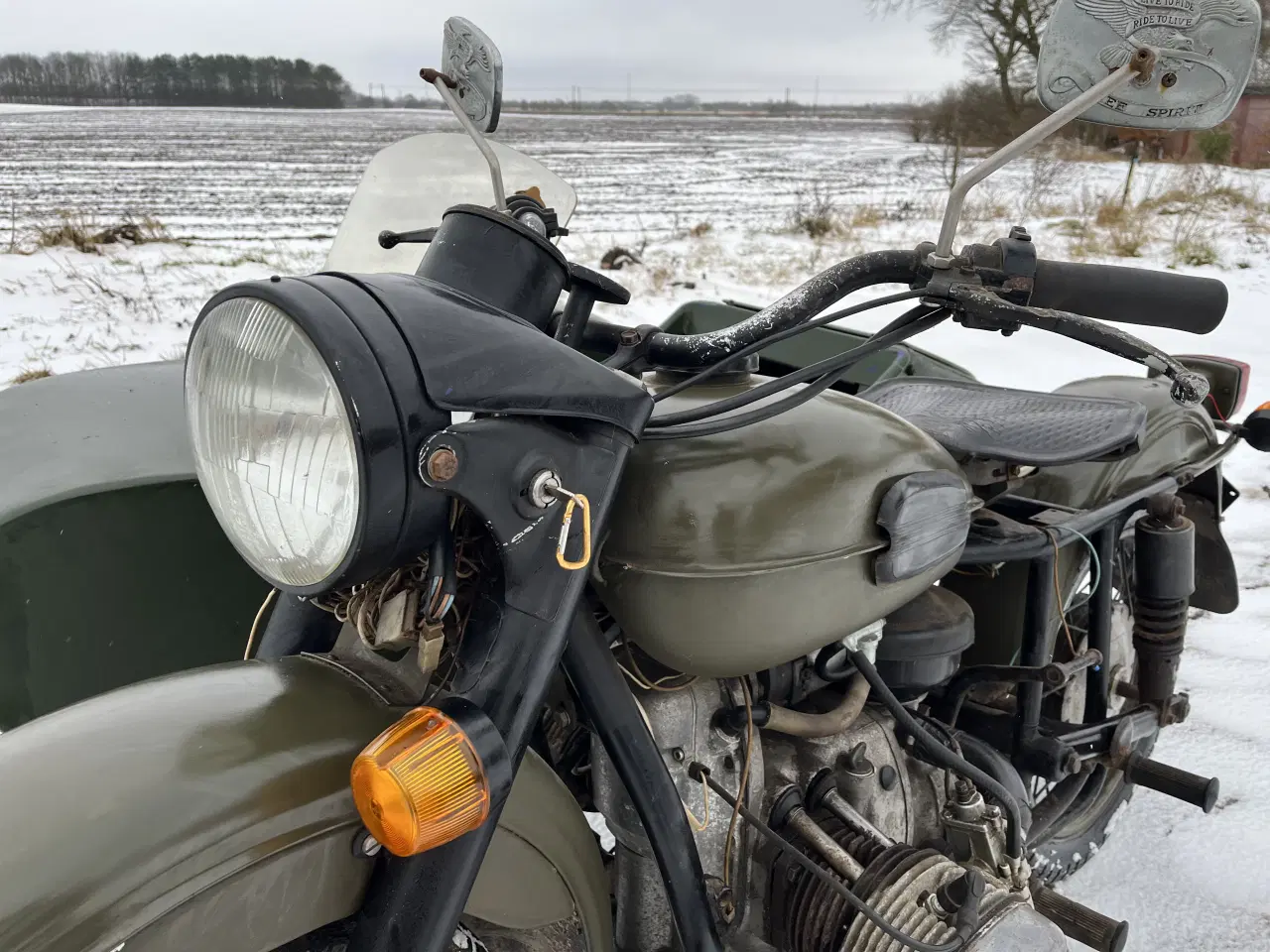 Billede 13 - Ural IMZ 8.103-10 fra 1993 med sidevogn