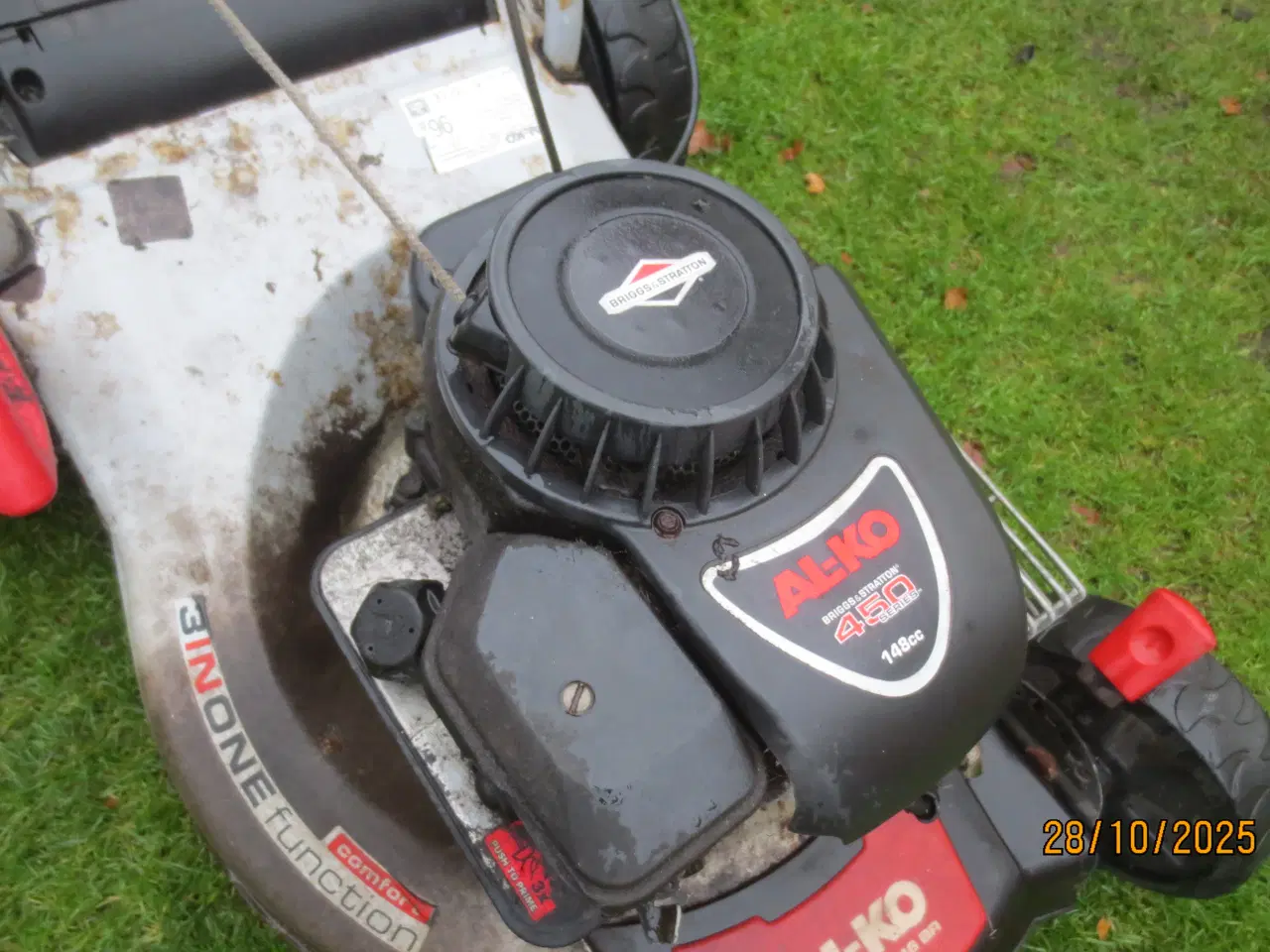 Billede 5 - 1 stk AL-KO Rotorklipper med opsamler