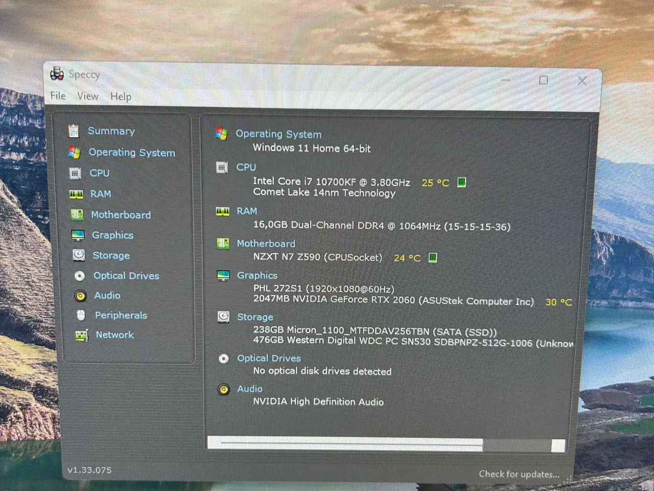 Billede 7 - GAMING PC – i7 10700KF • RTX 2060 • 16GB DDR4 • 50
