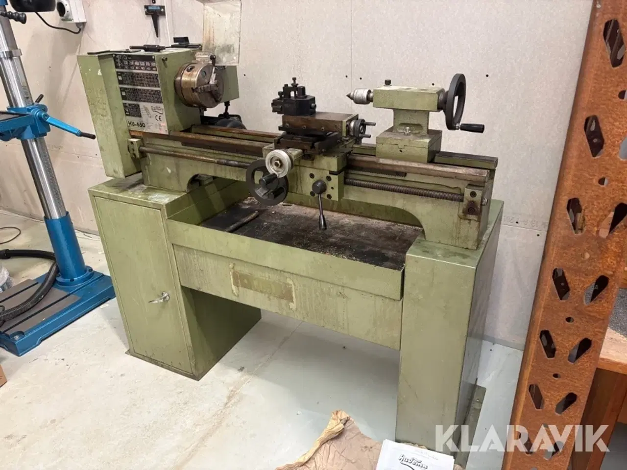 Billede 1 - Metal Drejebænk Huvema HU-650