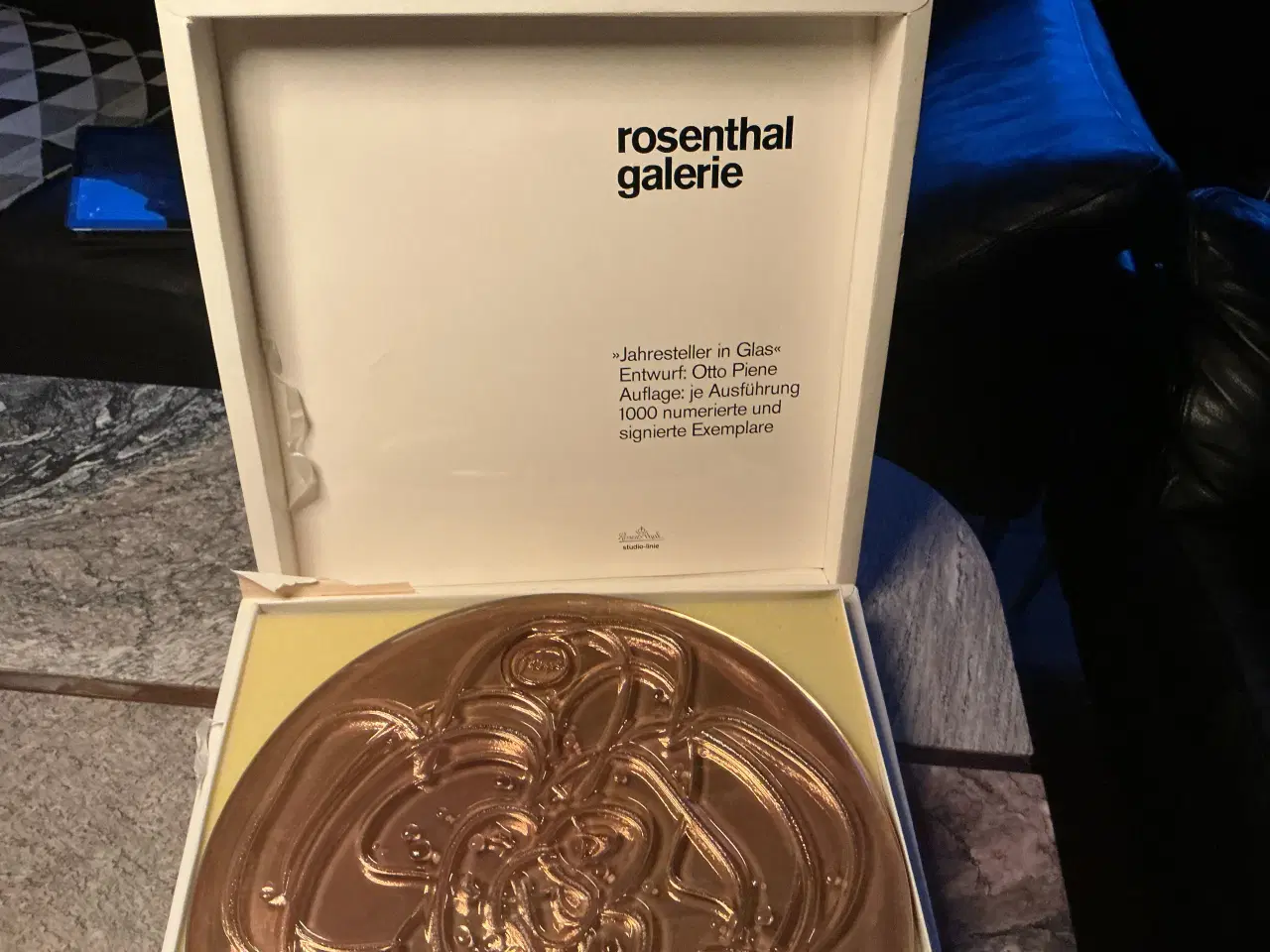 Billede 2 - Rosendal Jahresteller in Glas