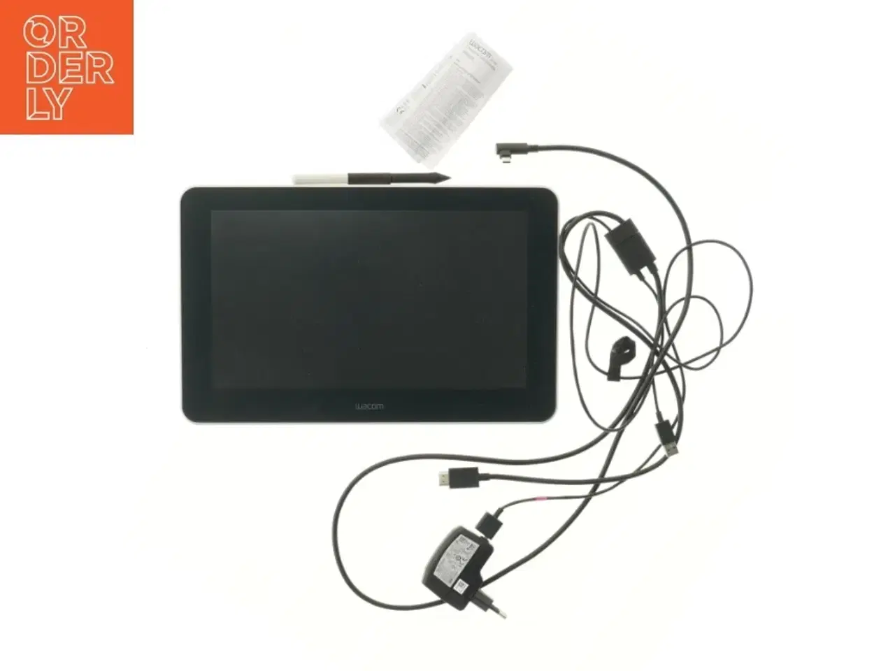 Billede 3 - Wacom tegneplade med pen og kabler fra Wacom (str. 36x22,5 cm)