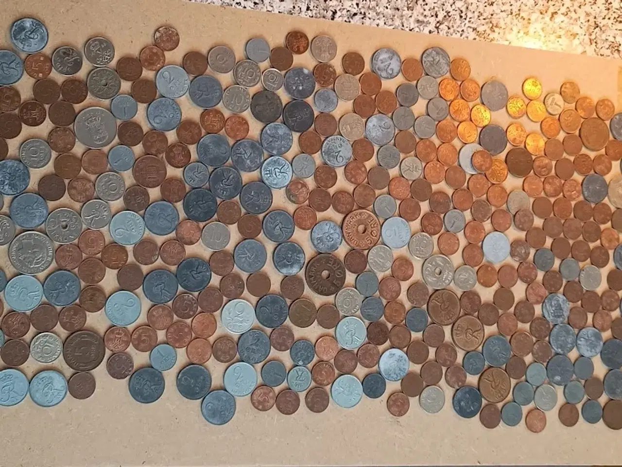 Billede 2 - Mønter danske og andre.