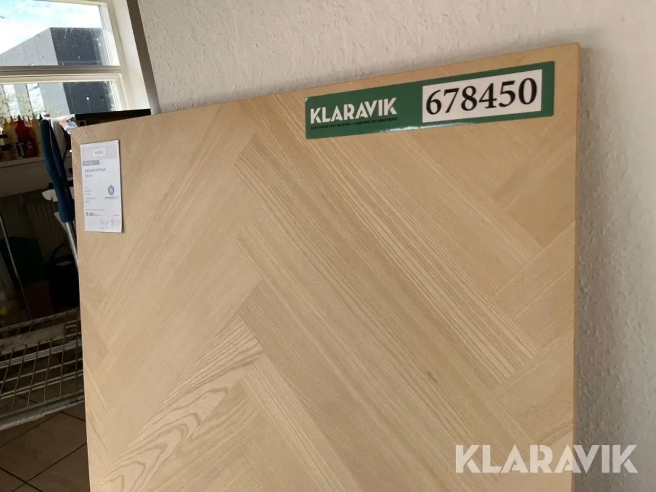 Billede 8 - Parketgulv HARO Trend Sildebensmønster lysehvid ask – 148 m²