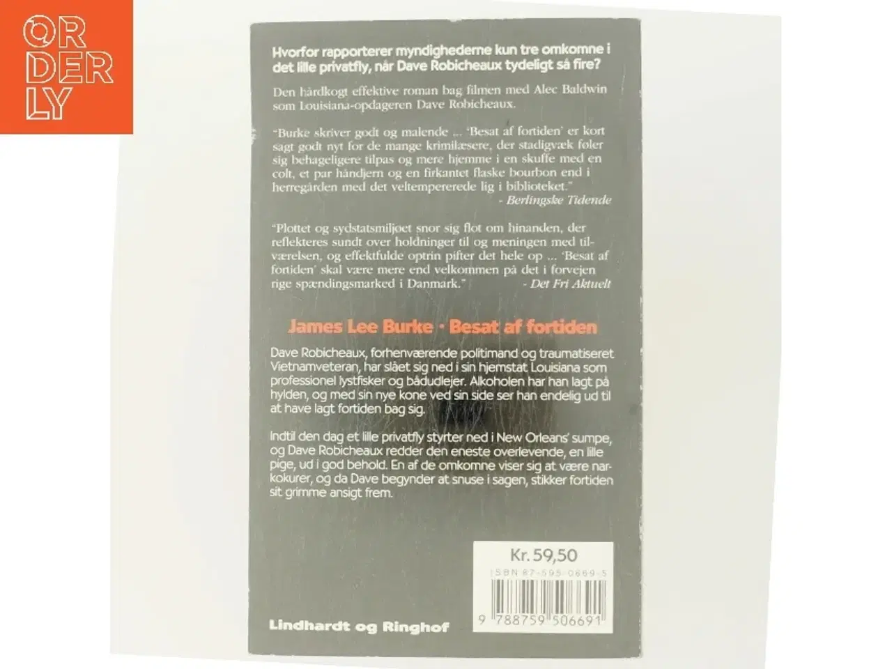 Billede 3 - Besat af fortiden af James Lee Burke (Bog)