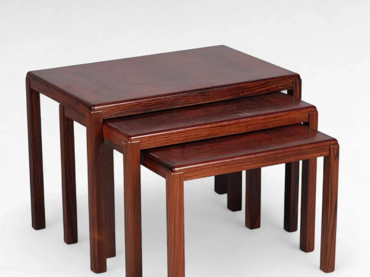 Billede 2 - Vintage palisander indskudsborde