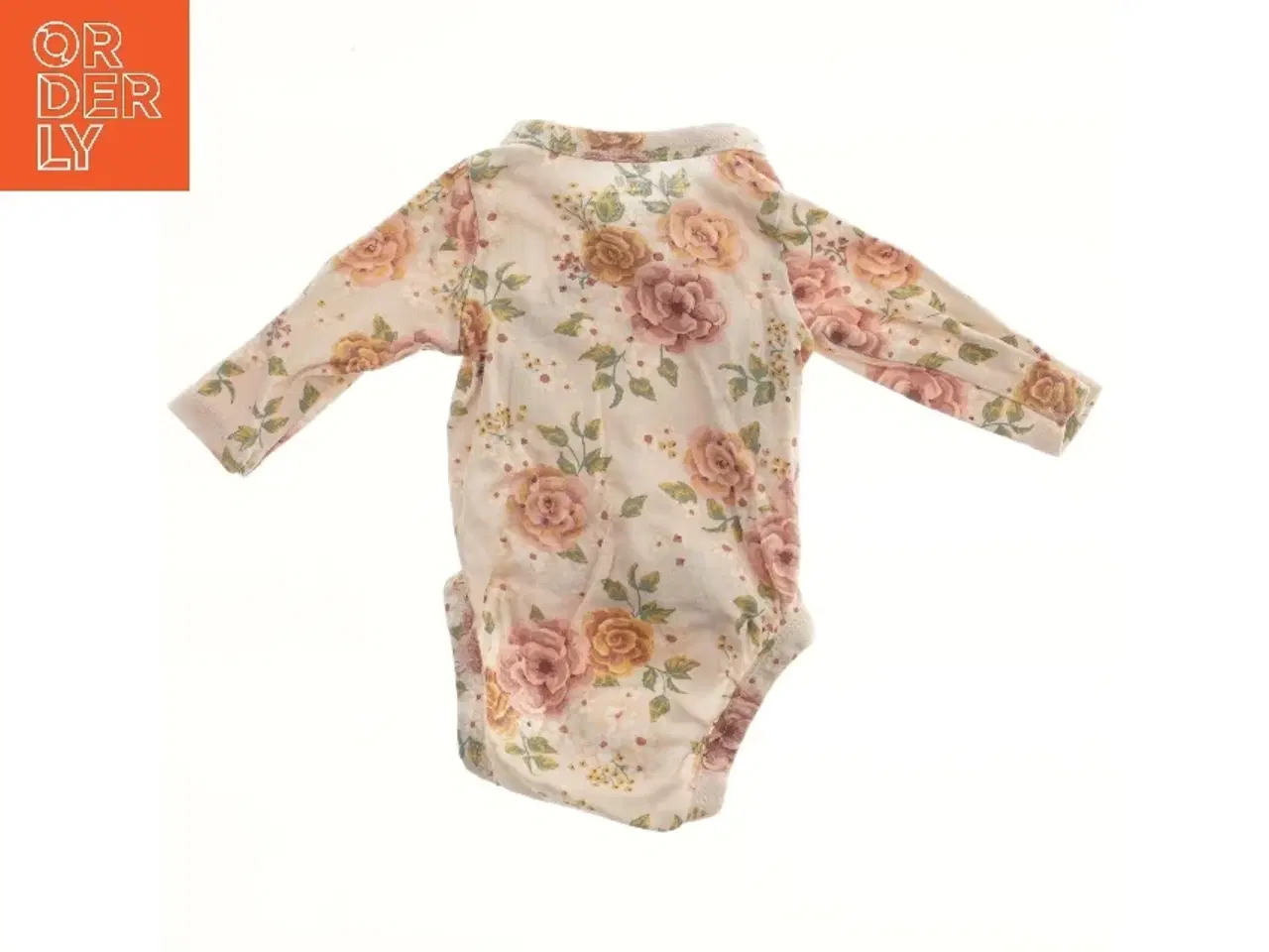 Billede 2 - Langærmet bodystocking med blomsterprint fra H&M (str. 50)