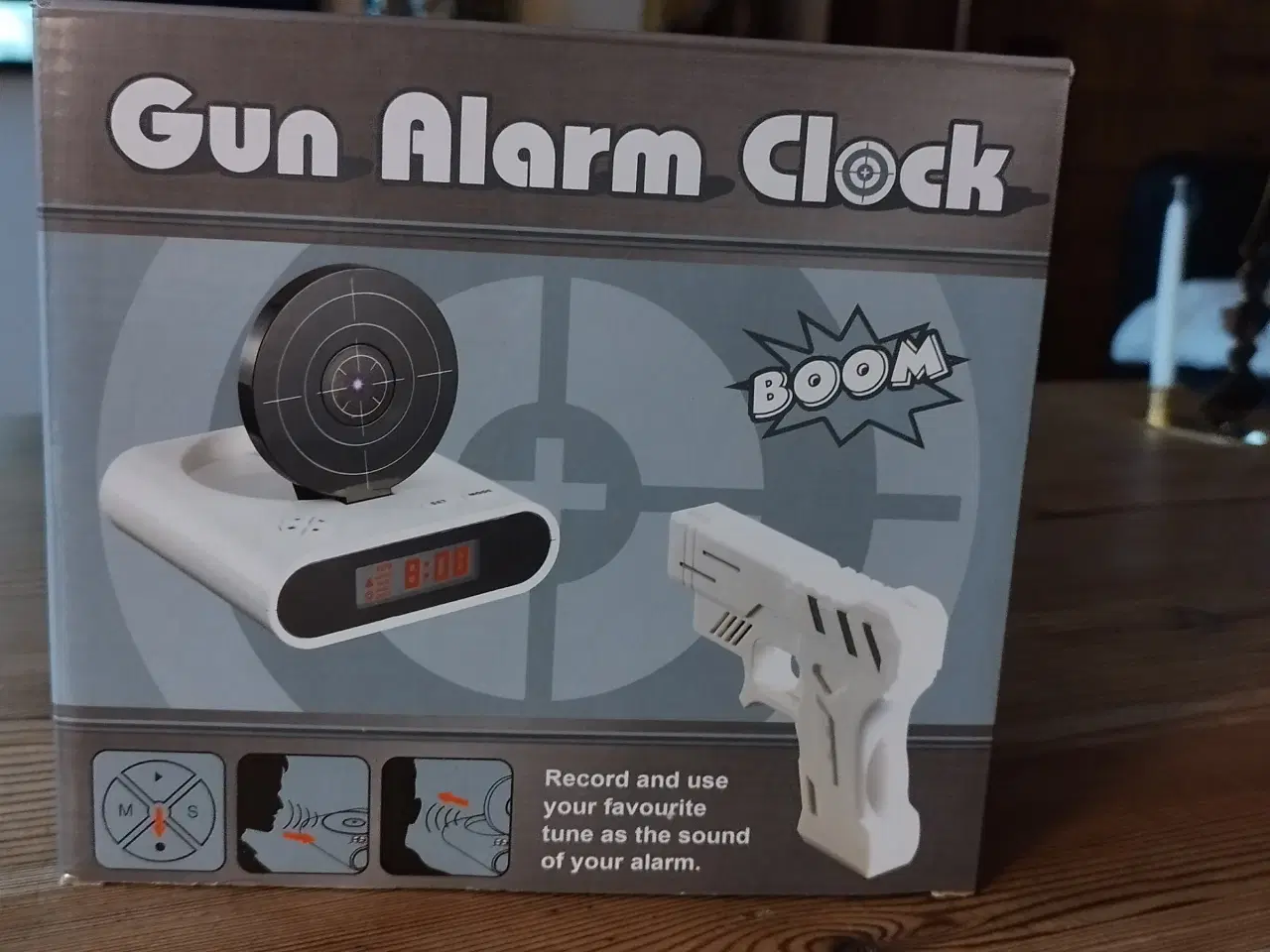 Billede 1 - Gun alarm clock 