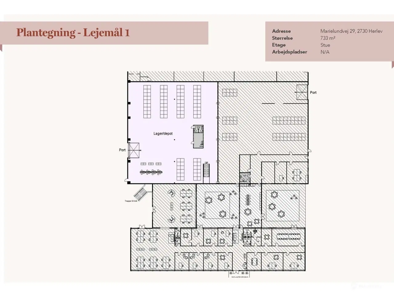 Billede 13 - Kontor og lager lokaler midt i Herlev industri