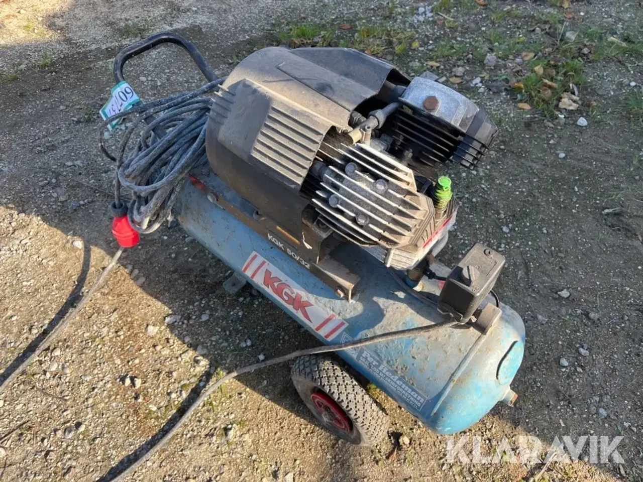 Billede 4 - Kompressor KGK 50/32 - 50 Liter