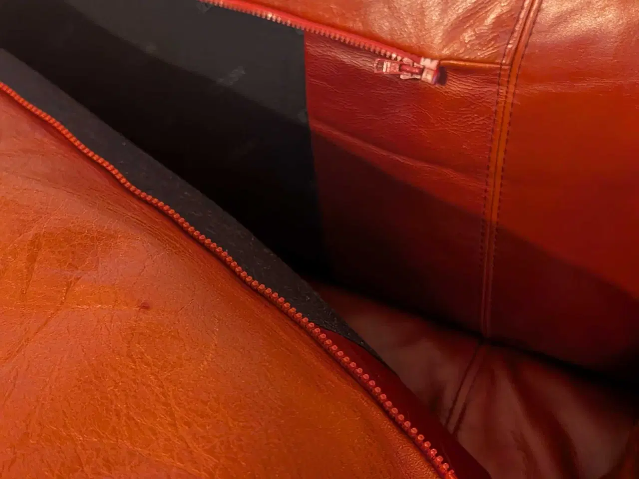 Billede 5 - Lækker, rød Natuzzi lædersofa