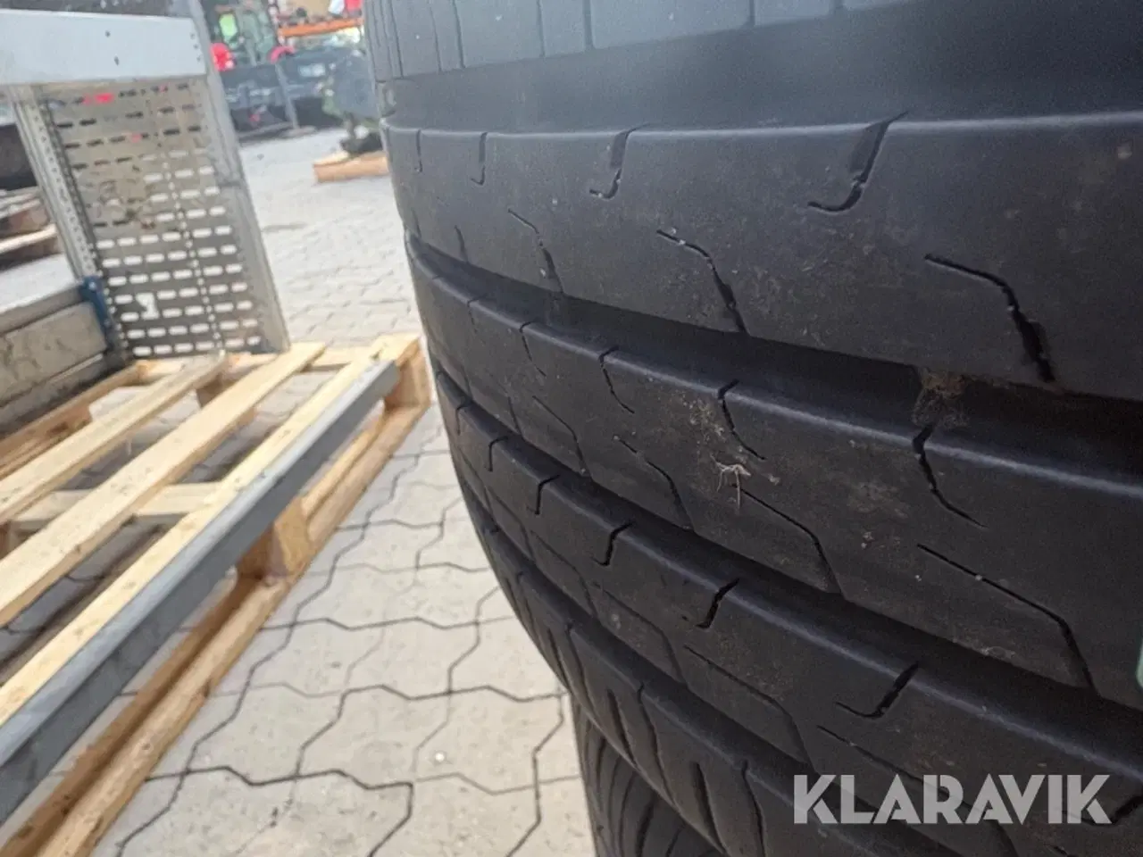 Billede 9 - Alufælge med dæk Mega wheels / Continental EcoContact 6 MO