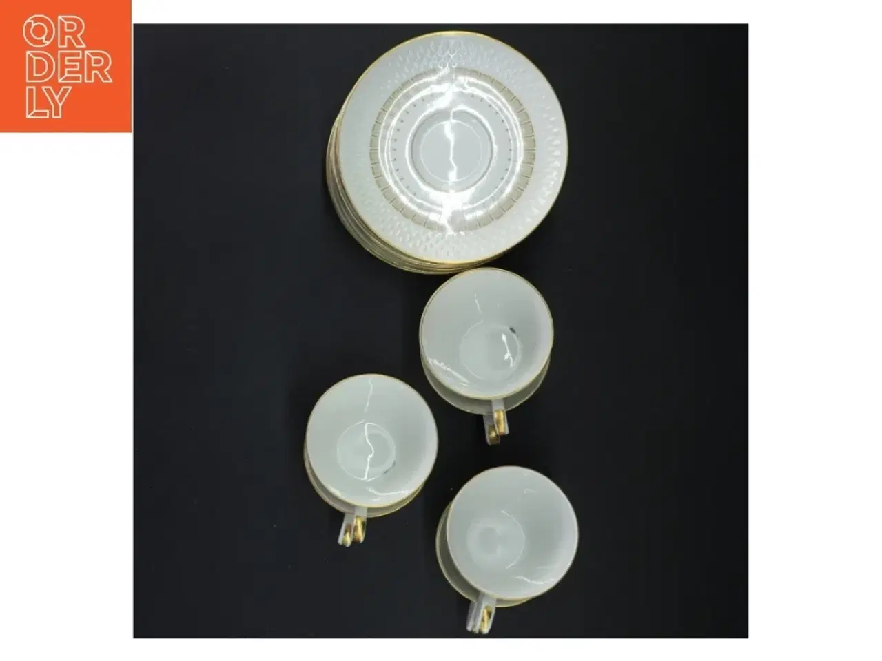 Billede 2 - Kaffekopper og underkopper (str. Ø 14&ø7,5x6,5 cm) fra Royal Copenhagen