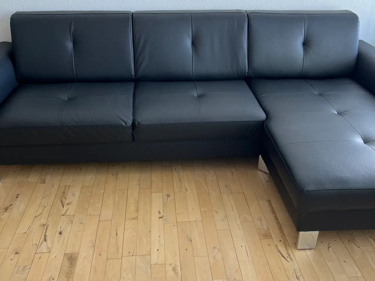 Billede 1 - 3 personers sofa med chaiselong