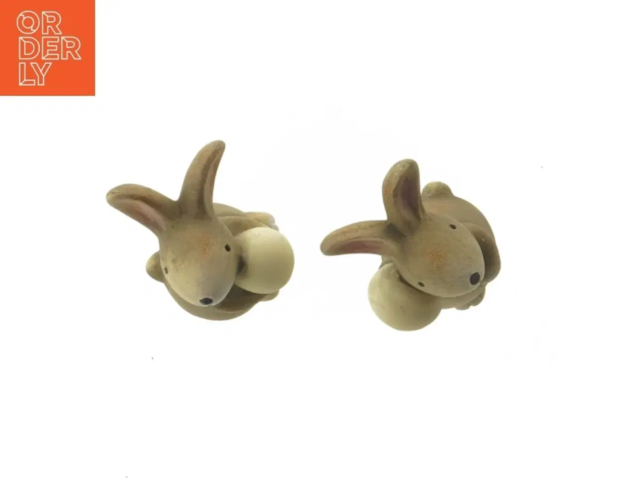 Billede 3 - Dekorative påskekaniner (str. 14,5 cm)