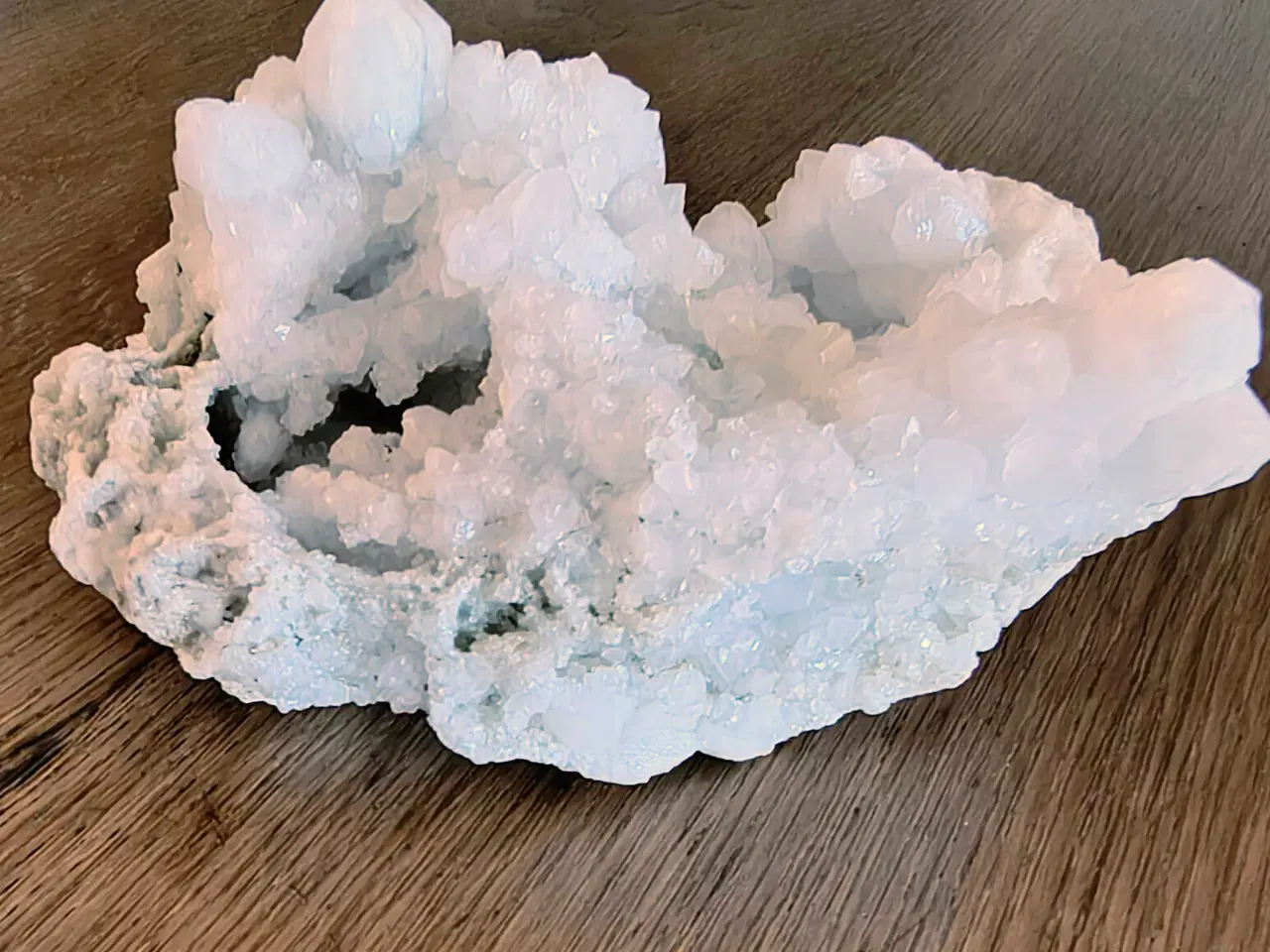 Billede 2 - Stor snekvarts klynge 