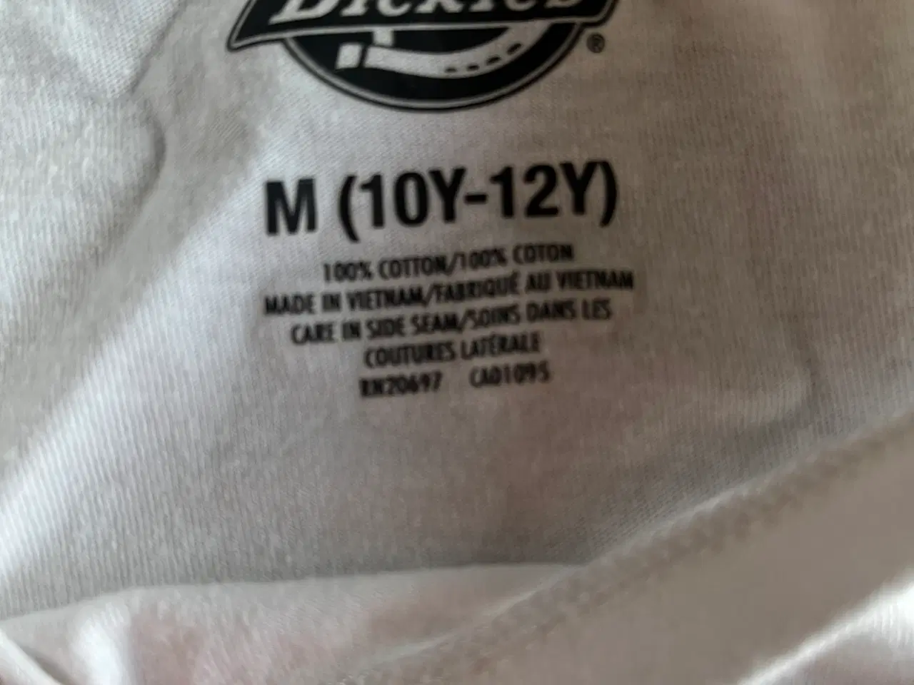 Billede 4 - Dickies hvid t-Shirt str. 12-14