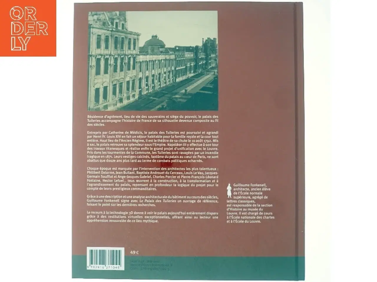 Billede 3 - Le Palais des Tuileries af Guillaume Fonkenell (Bog)
