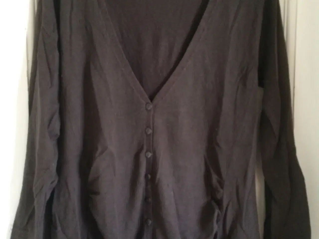 Billede 1 - Kaffe brun cardigan