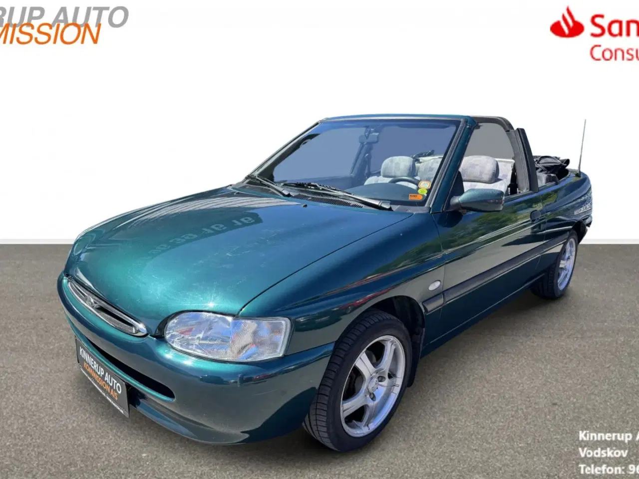 Billede 1 - Ford Escort 1,6 88HK Cabr.