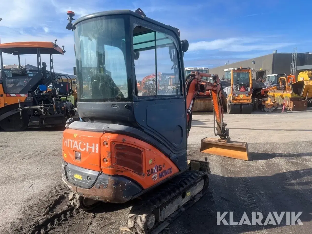 Billede 3 - Gravemaskine Hitachi ZX18-3 CLR