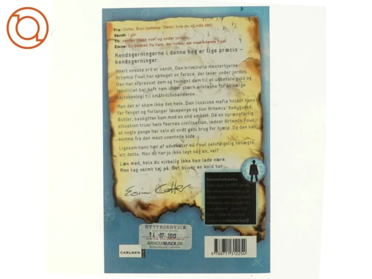 Billede 3 - Artemis Fowl og det arktiske intermezzo af Eoin Colfer (Bog)