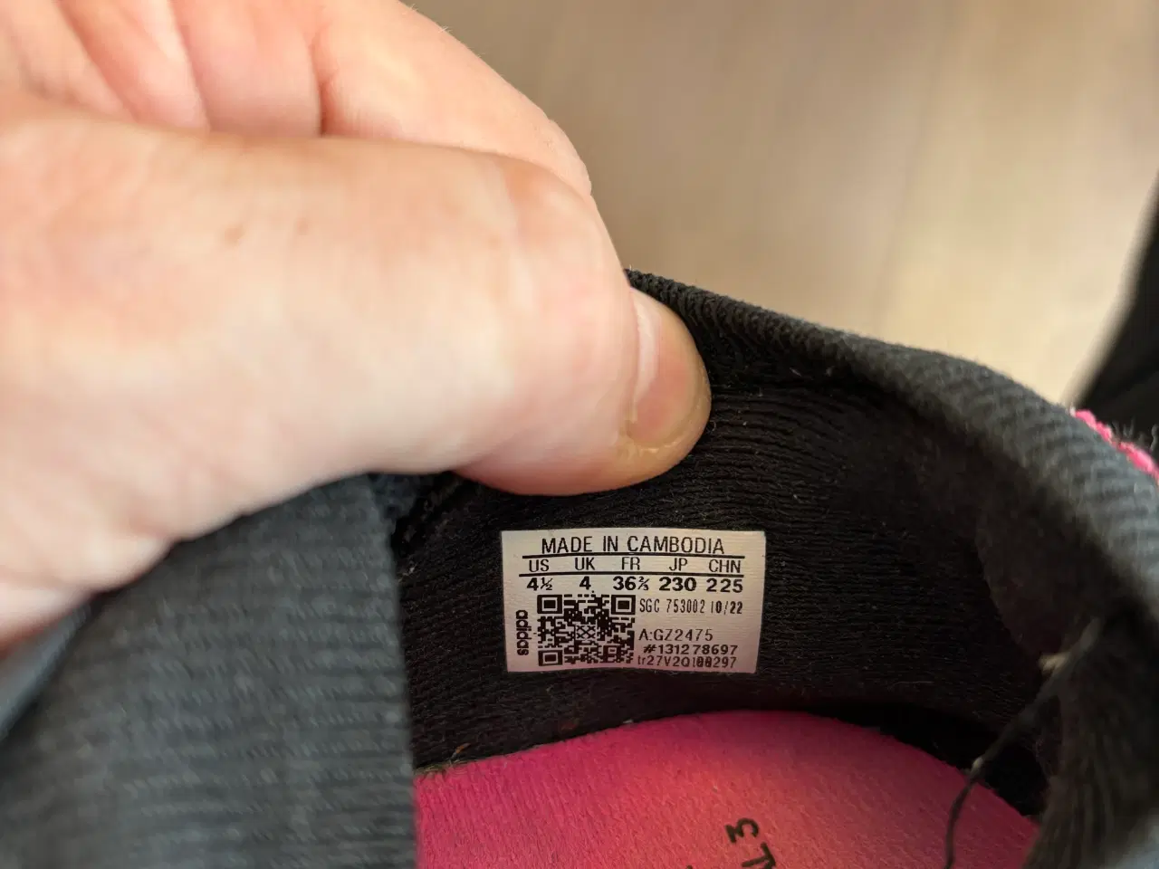 Billede 4 - Adidas fodboldstøvle str. 36 2/3