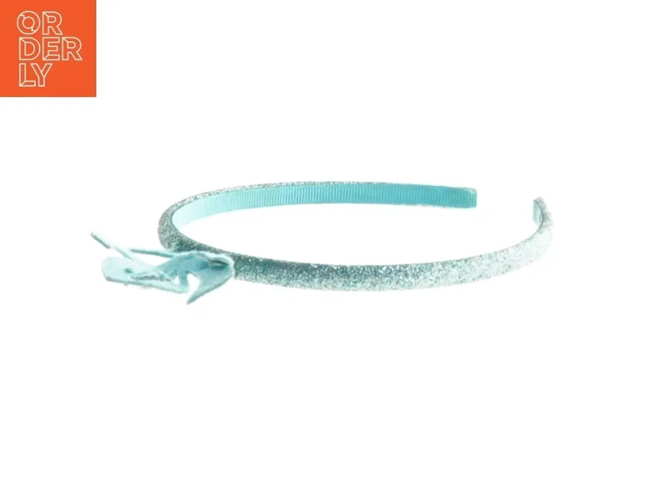 Billede 4 - Hårbøjle med glimmer og sløjfe fra Disney (str. Ø, 12 cm)