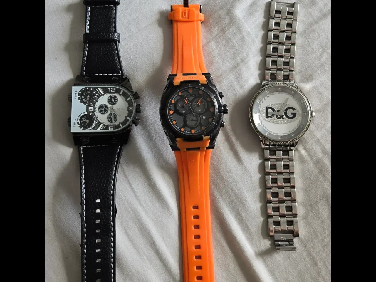 Billede 1 - D og G, Police og Oulm ure