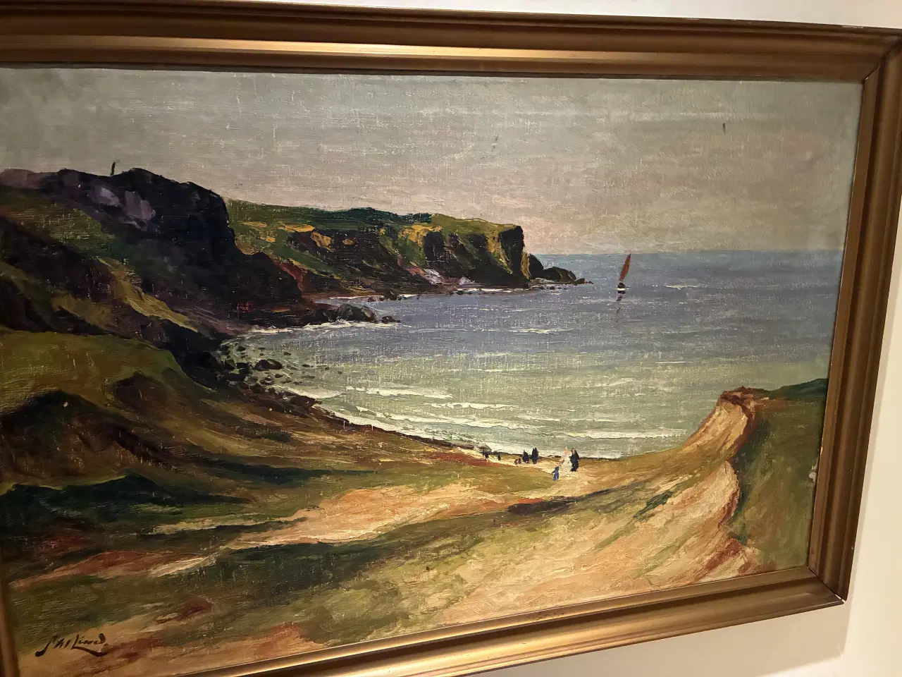 Billede 1 - Axel Lind olie maleri