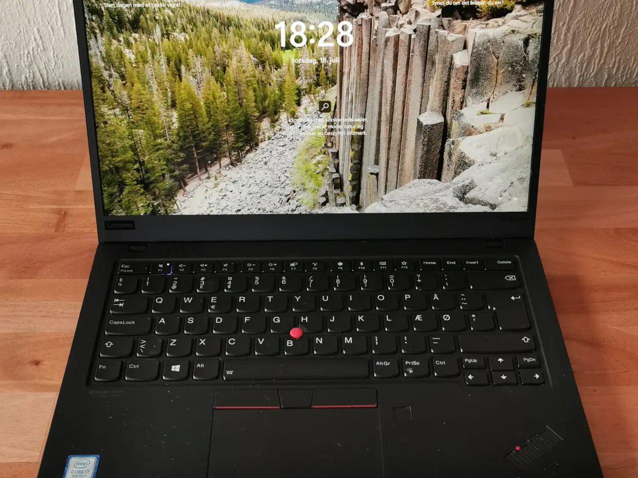 Billede 1 - Lenovo X1 Carbon gen. 7