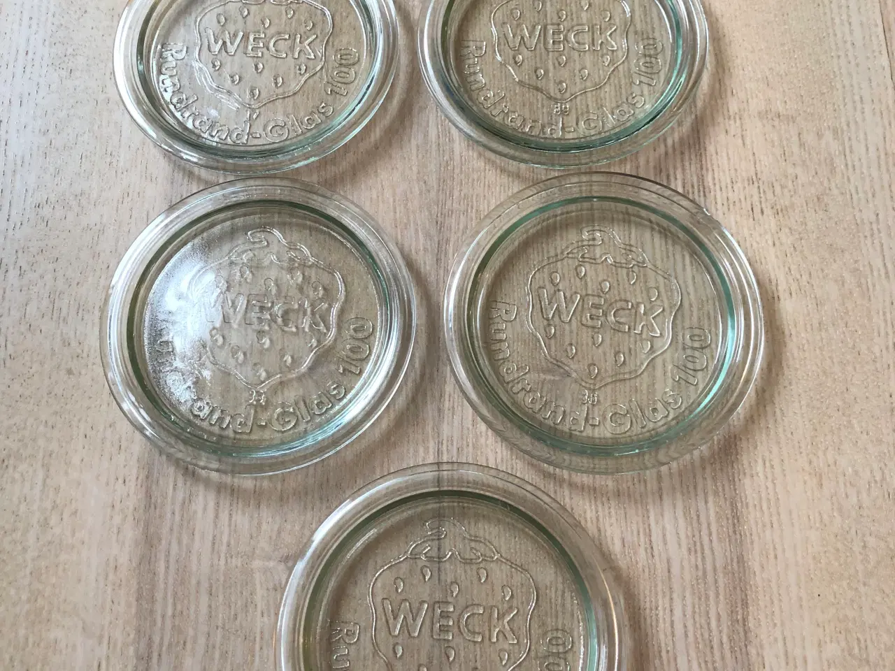 Billede 1 - Glaslåg, Weck 