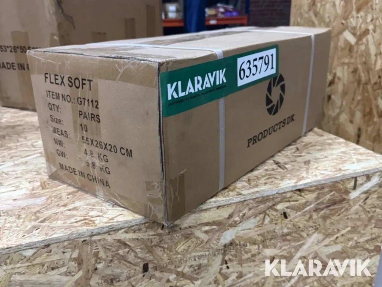 Billede 2 - Arbejdshandsker Flex  soft Størrelse 10 - 240 par i alt