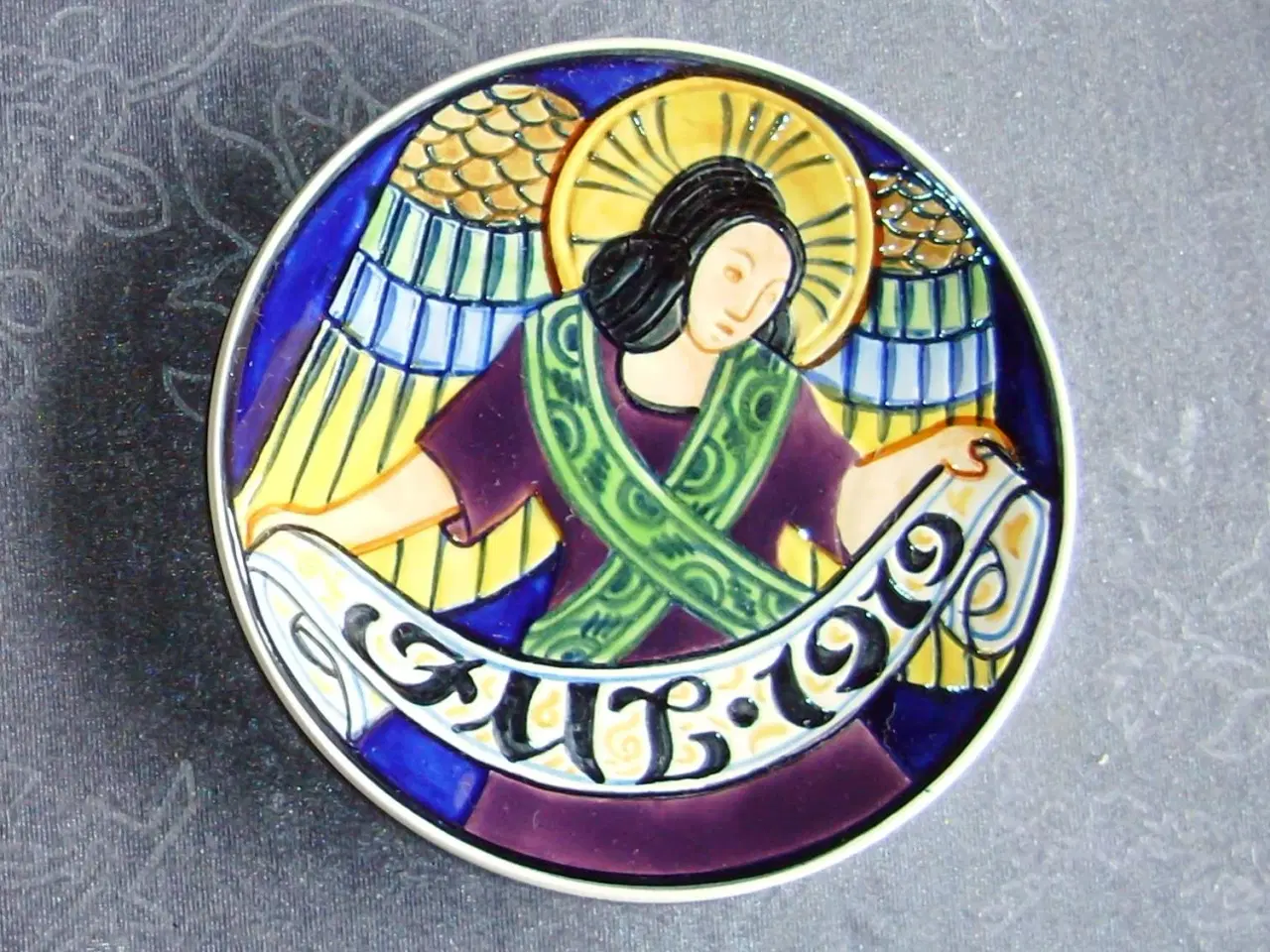 Billede 1 - Aluminia juleplatte 1919