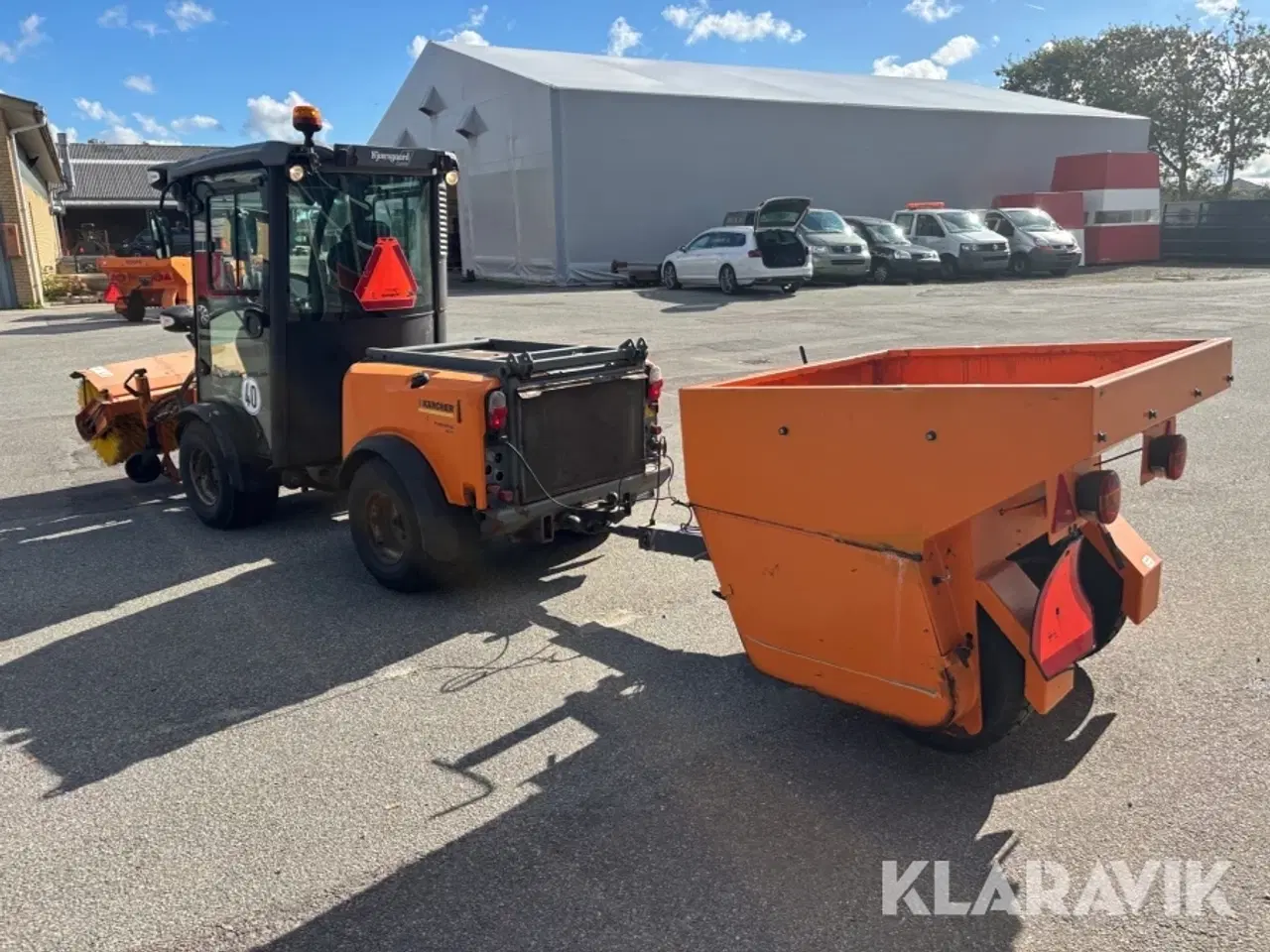 Billede 3 - Redskabsbærer Karcher Mic 50 advanced med tilbehør
