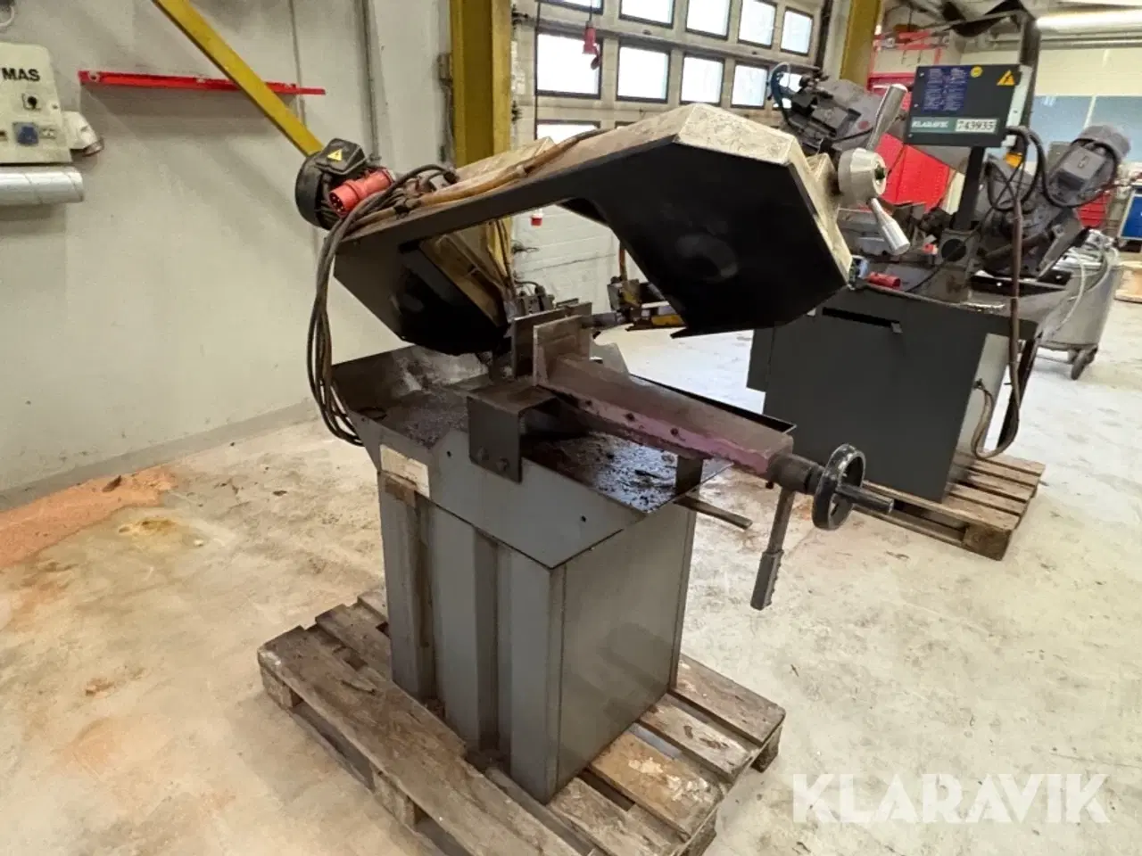 Billede 3 - Metalbåndsav Optimum OPTI S275G