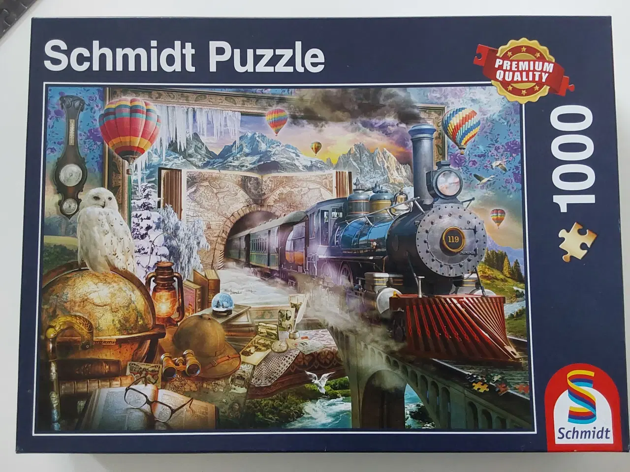 Billede 1 - Puslespil 1000 kvalitetsbrikker, 1 brik mangler