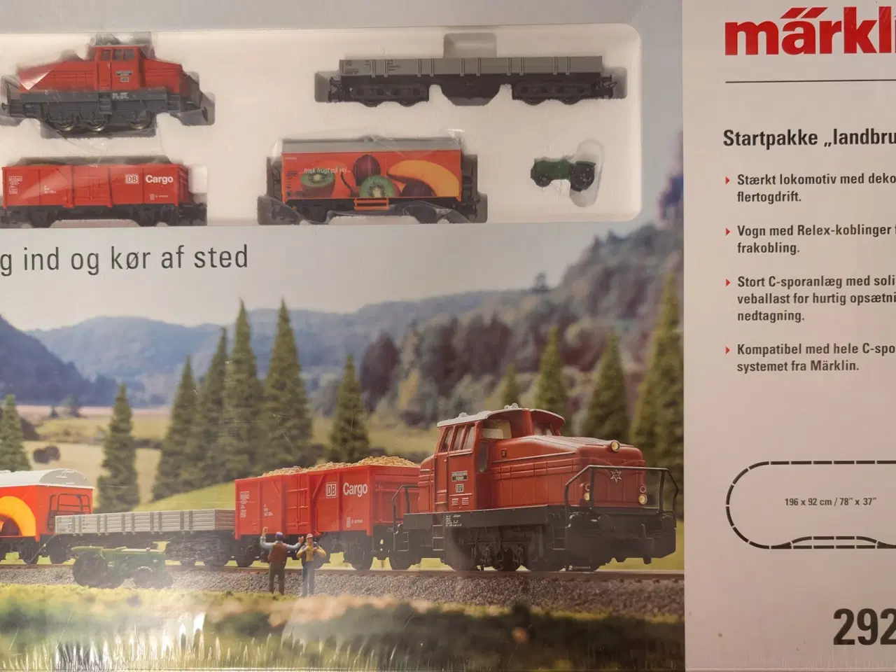 Billede 1 - Startsæt 29219 Märklin Togsæt, skala H0