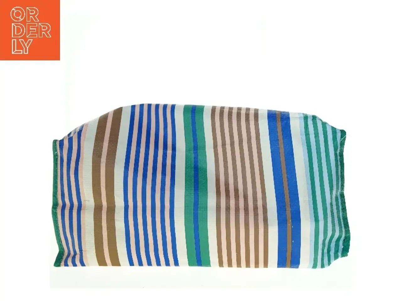 Billede 4 - Strandtaske med striber (str. 34 x 23 x 38 cm)