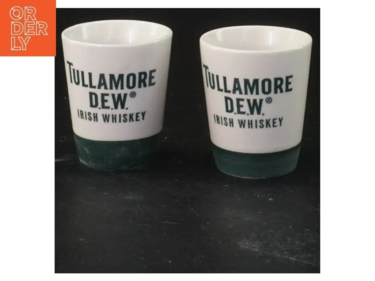 Billede 1 - Tullamore D.E.W. Irish Whiskey krus (str. Ø 5x6 cm)