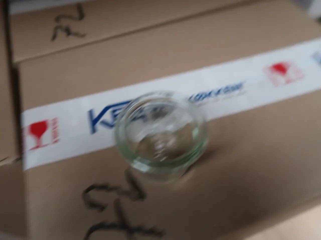 Billede 2 - 432 stk. Patentglas 3,5 cl u/låg Diam 40 mm Weck