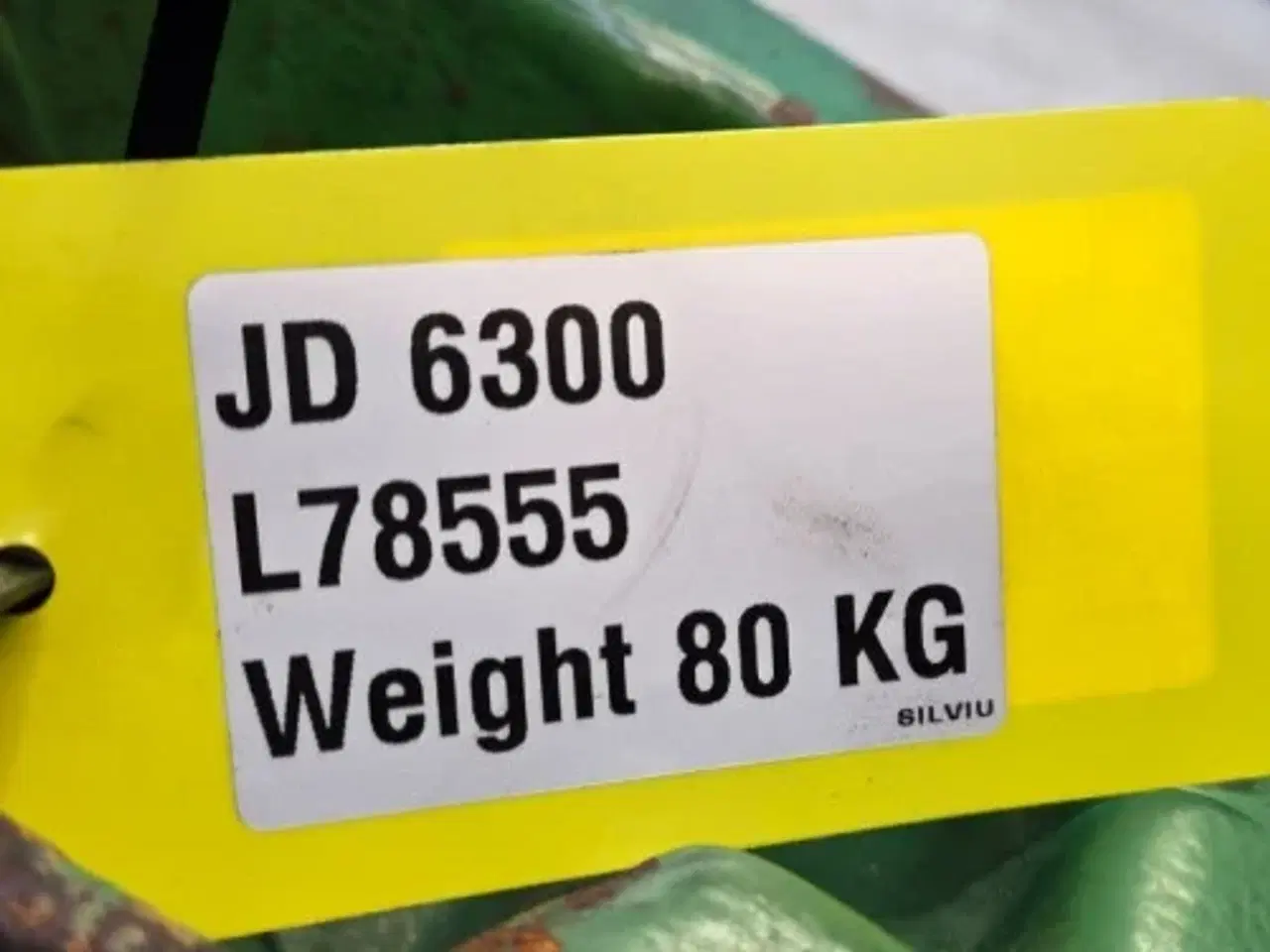 Billede 3 - John Deere 6300 Frontvægt L78555